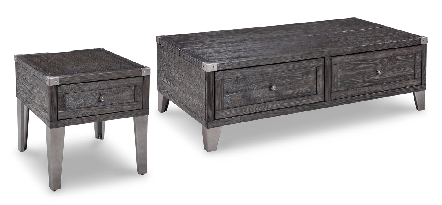 Todoe Coffee Table Set (Lift Top Coffee Table + 2 End Tables)