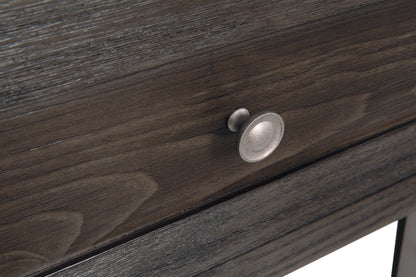 Todoe End Table With USB Ports & Outlets