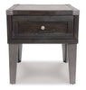 Todoe End Table With USB Ports & Outlets
