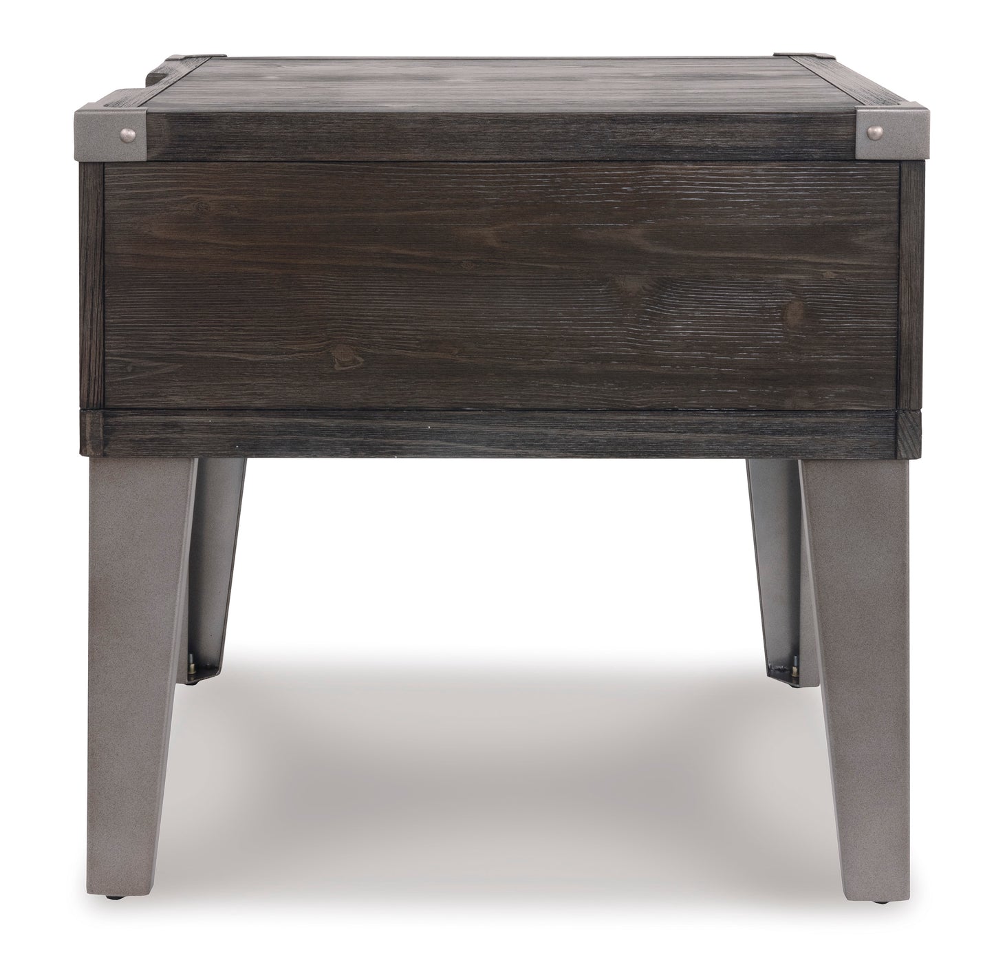 Todoe End Table With USB Ports & Outlets