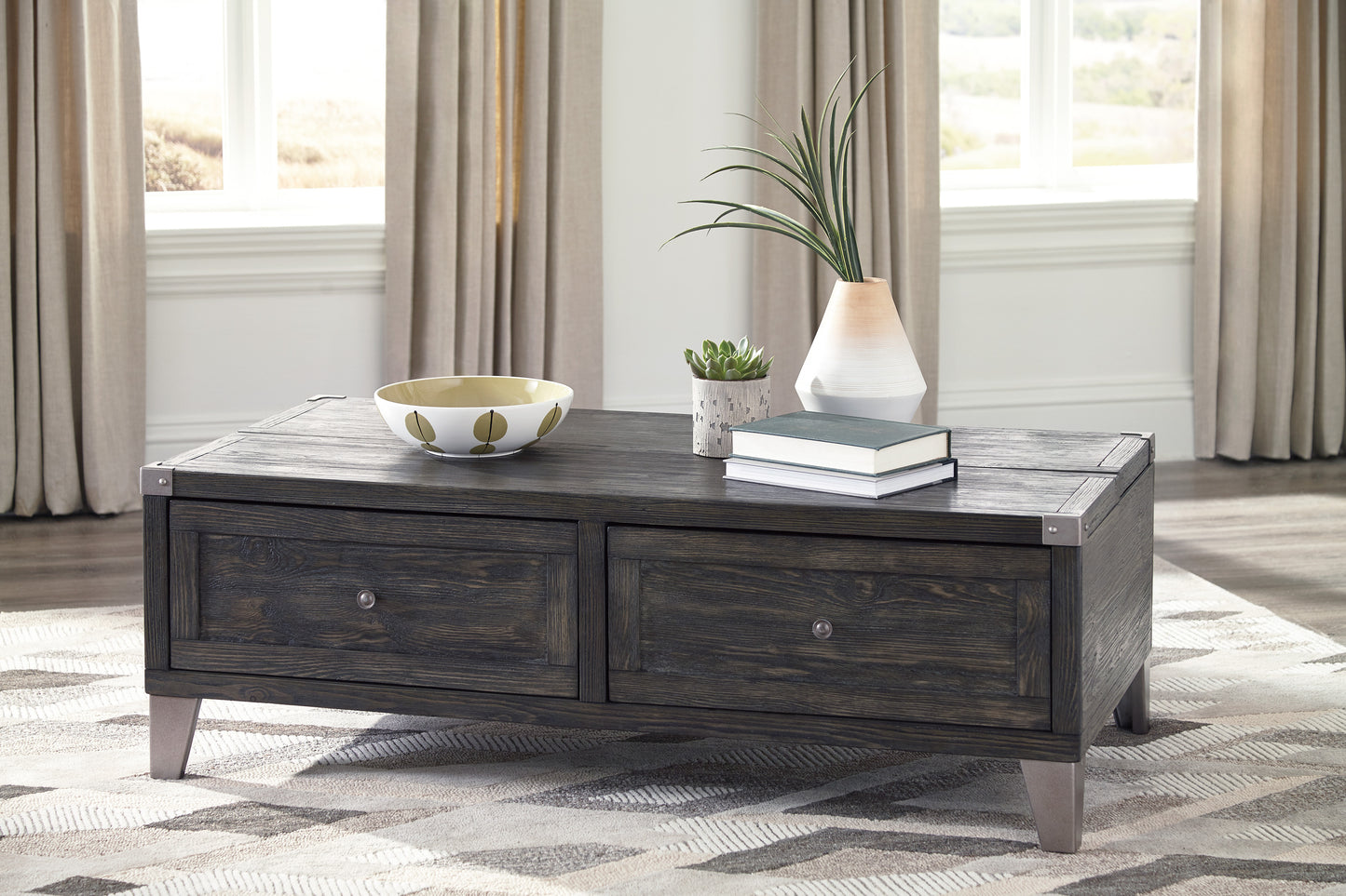 Todoe Coffee Table Set (Lift Top Coffee Table + 2 End Tables)