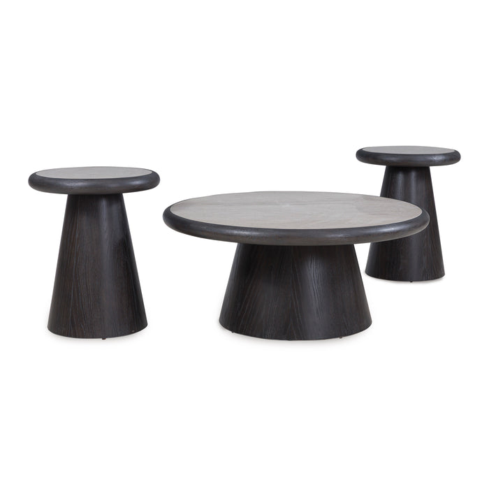 Bracken Coffee table set (table + 2 end tables)