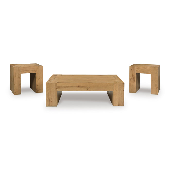 Bracken Coffee table set (table + 2 end tables)