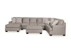 King Cushion 5-piece Sectional Sofa Set