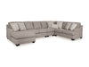 King Cushion 5-piece Sectional Sofa Set