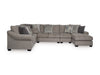 Aurelis 5-piece Sectional Sofa Set