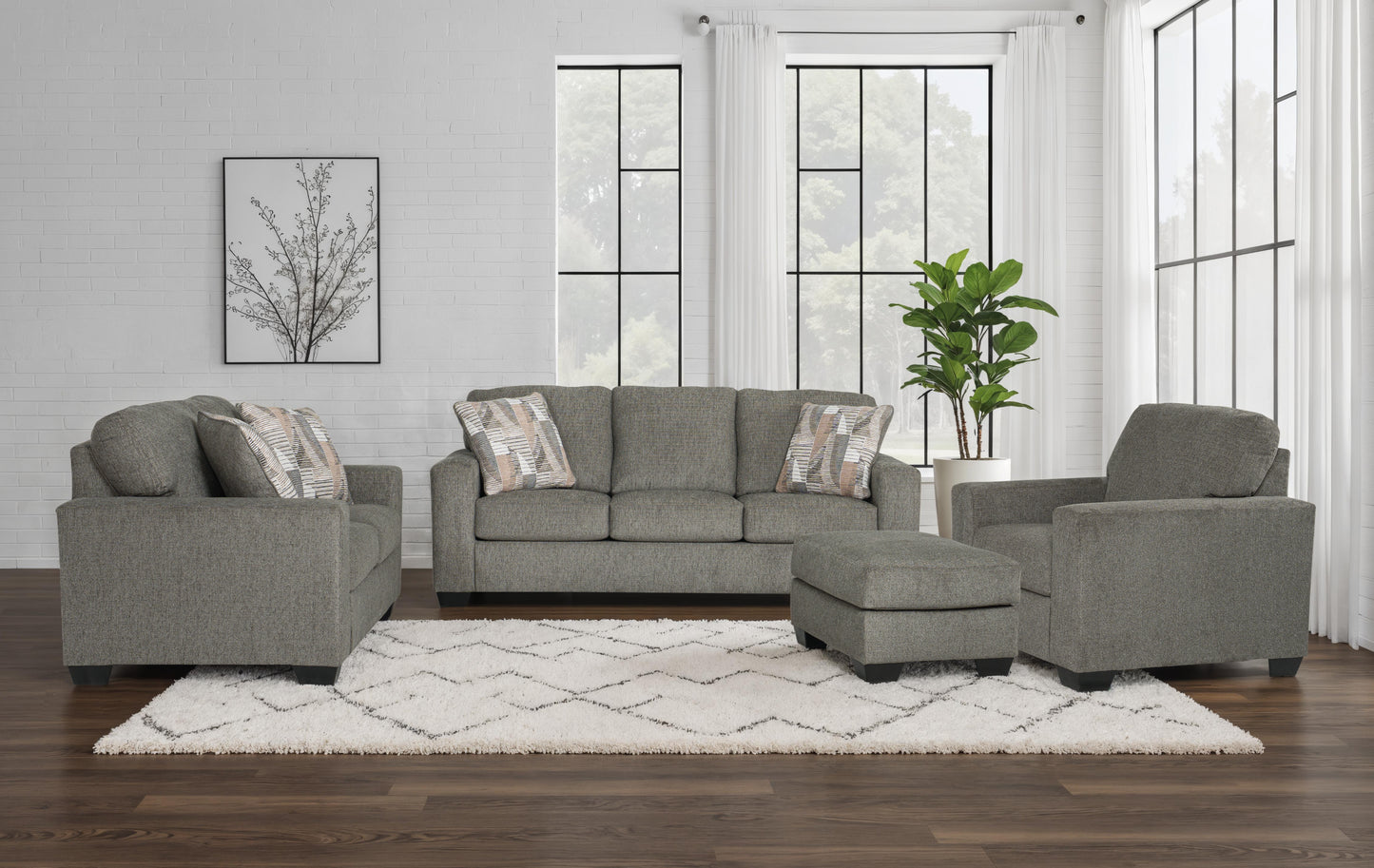 Regal Comfort Sofa Set (3+2+1)