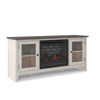 Dorrisnon Tv Stand with Fireplace Option
