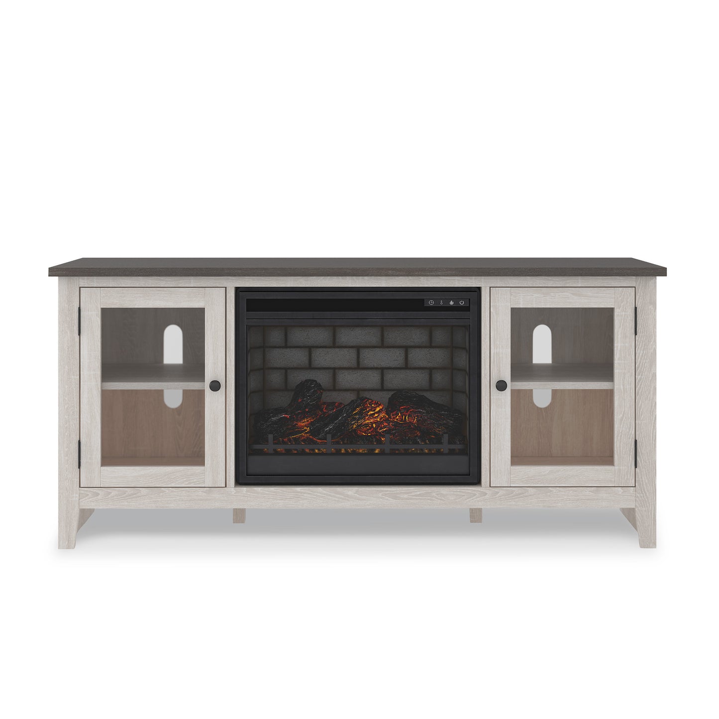 Dorrinson LG TV Stand With Fireplace Option
