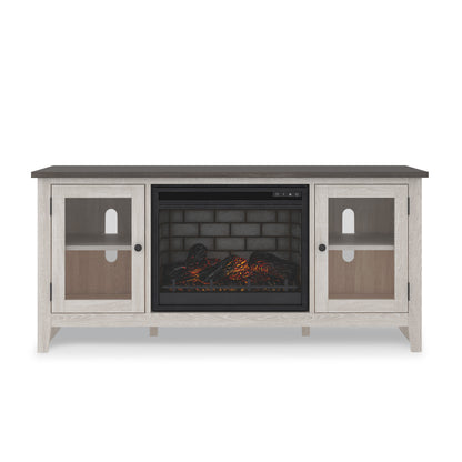 Dorrinson LG TV Stand With Fireplace Option