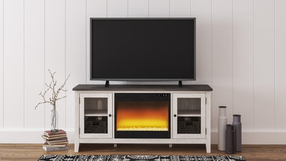Dorrinson LG TV Stand With Fireplace Option