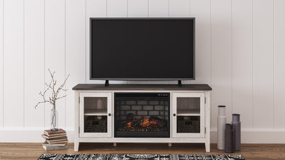 Dorrisnon Tv Stand with Fireplace Option