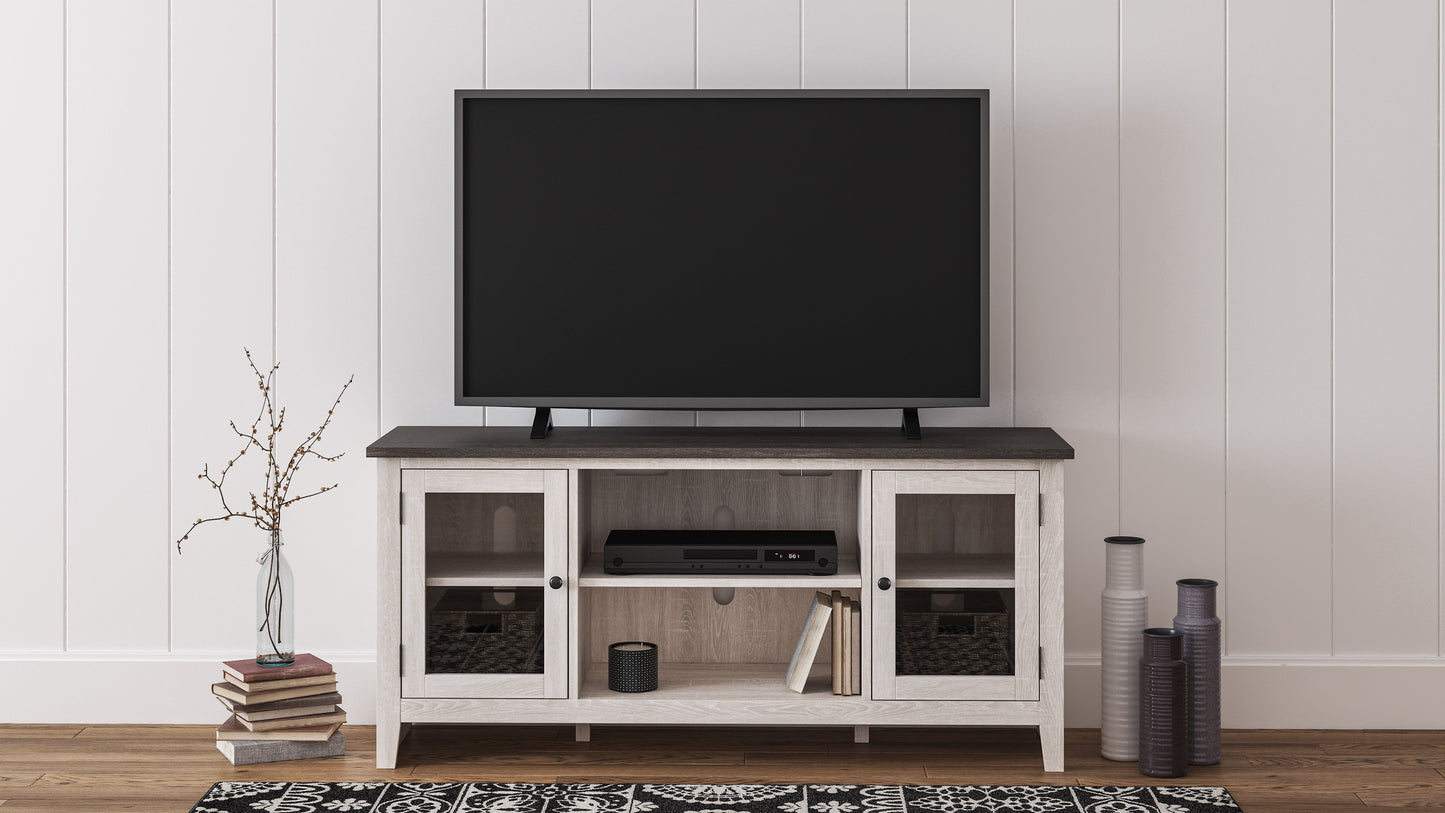 Dorrinson LG TV Stand With Fireplace Option