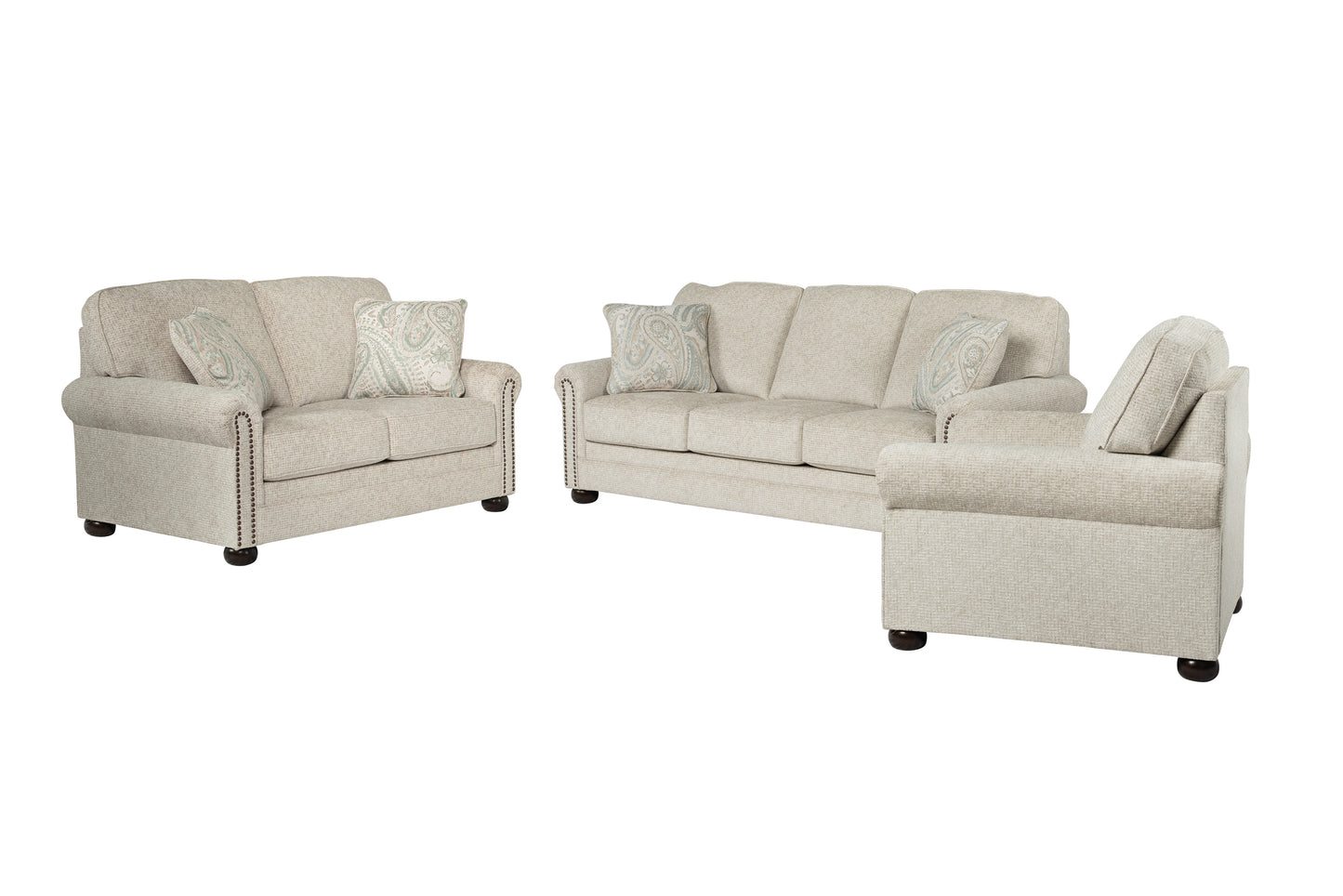 SoftTouch Sofa Set (3+2+1)