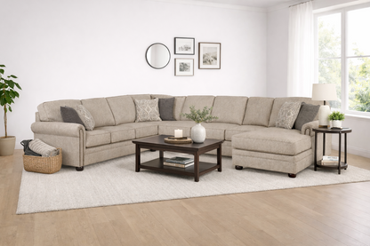 Valencia Sectional Sofa Set 5-Pieces
