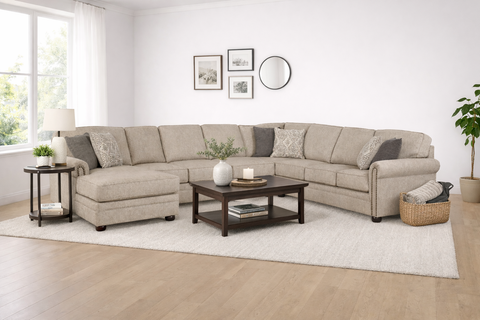 Valencia Sectional Sofa Set 5-Pieces