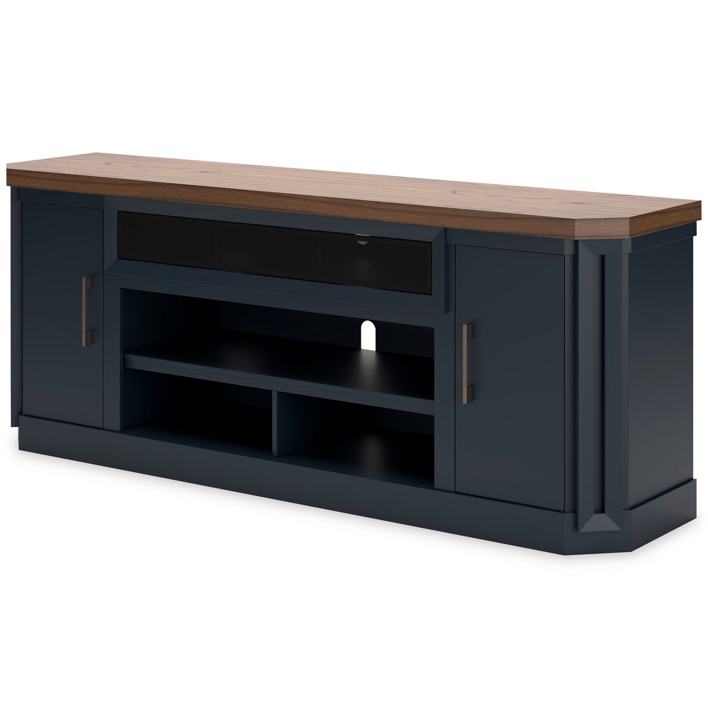 Landocken XL TV Stand With Fireplace Option