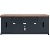 Landocken XL TV Stand w/Fireplace Option