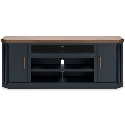 Landocken XL TV Stand With Fireplace Option