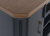 Landocken XL TV Stand With Fireplace Option