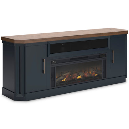 Landocken XL TV Stand With Fireplace Option