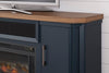 Landocken XL TV Stand With Fireplace Option
