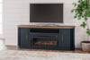 Landocken XL TV Stand With Fireplace Option