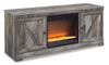 Wynnlow LG TV Stand With Fireplace Option