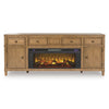 Sharlance XL TV Stand With Fireplace Option