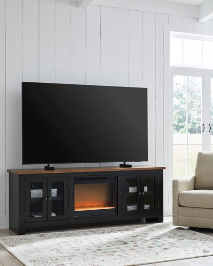 Wildenauer XL TV Stand With Fireplace Option