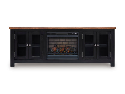 Wildenauer XL TV Stand With Fireplace Option