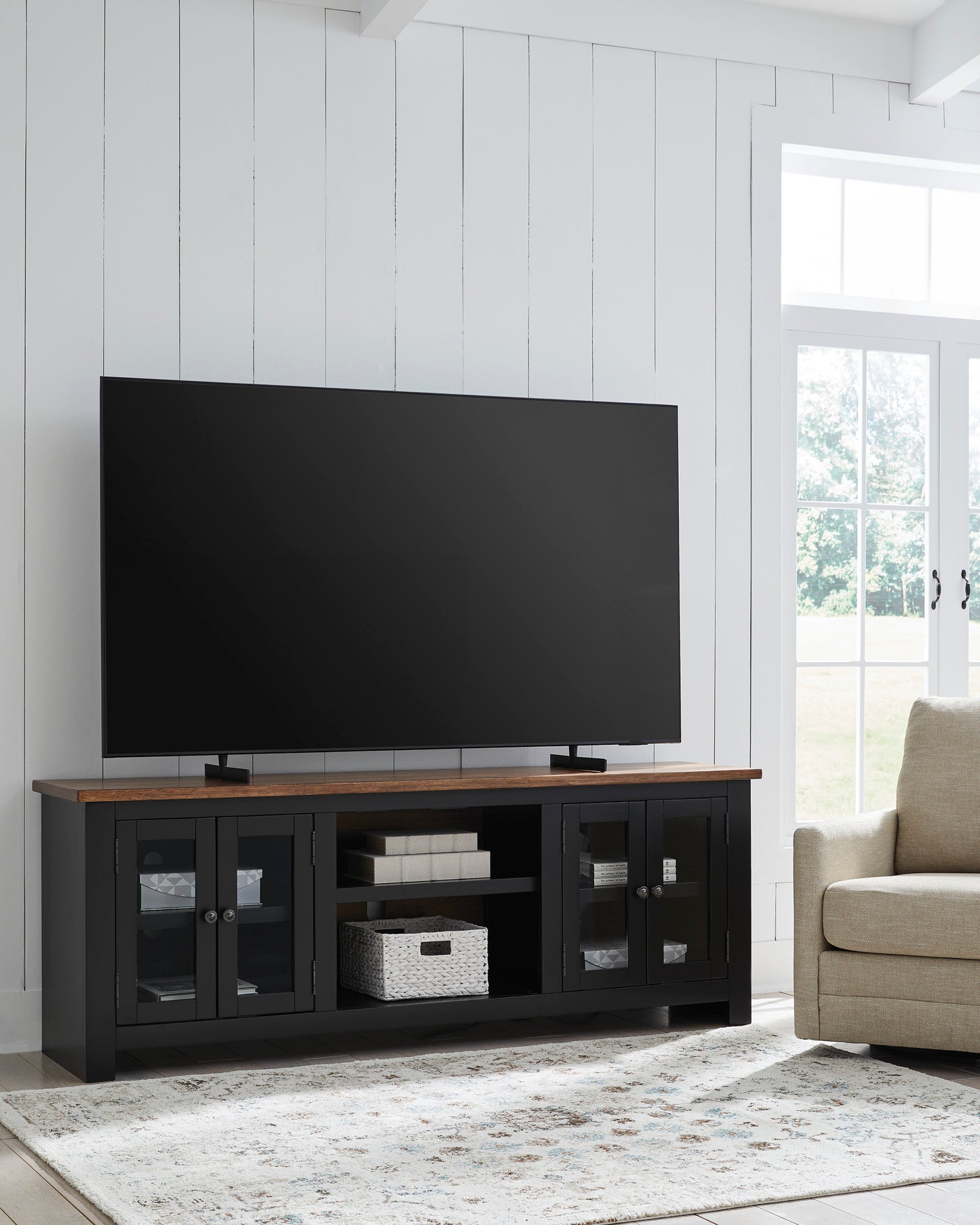 Wildenauer XL TV Stand With Fireplace Option