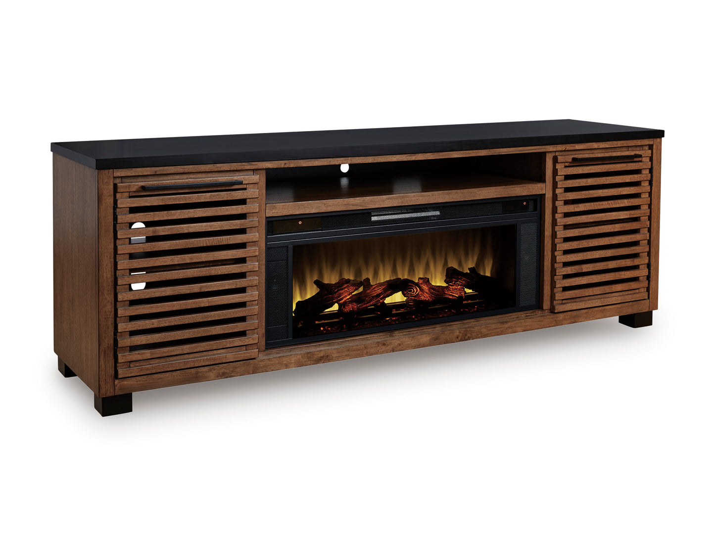 Kallari XL TV Stand With Fireplace Option