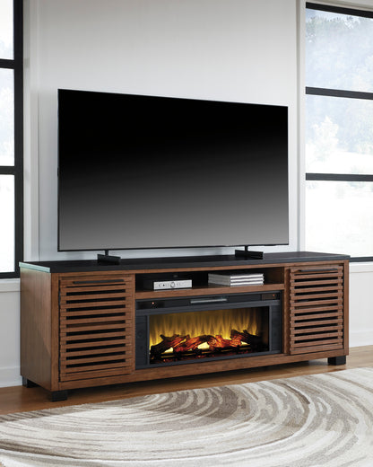 Kallari XL TV Stand With Fireplace Option
