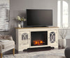 Realyn XL TV Stand With Fireplace Option