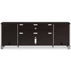 Dardorn XL TV Stand With Fireplace Option