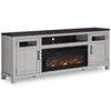 Dardorn XL TV Stand With Fireplace Option