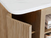 Camdill XL Tv Stand With Fireplace Option