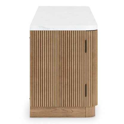 Camdill XL TV Stand With Fireplace Option