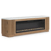 Camdill XL Tv Stand With Fireplace Option