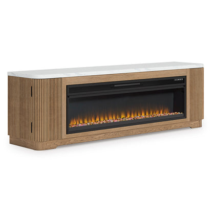 Camdill XL Tv Stand With Fireplace Option
