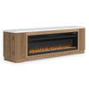Camdill XL Tv Stand With Fireplace Option
