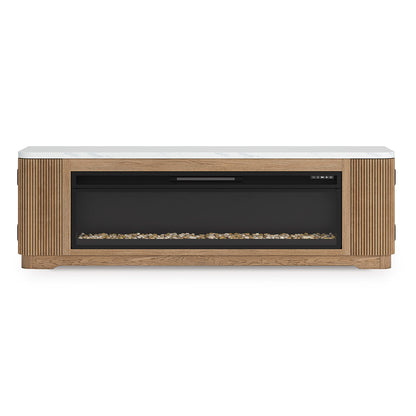 Camdill XL Tv Stand With Fireplace Option