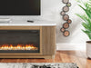 Camdill XL TV Stand With Fireplace Option