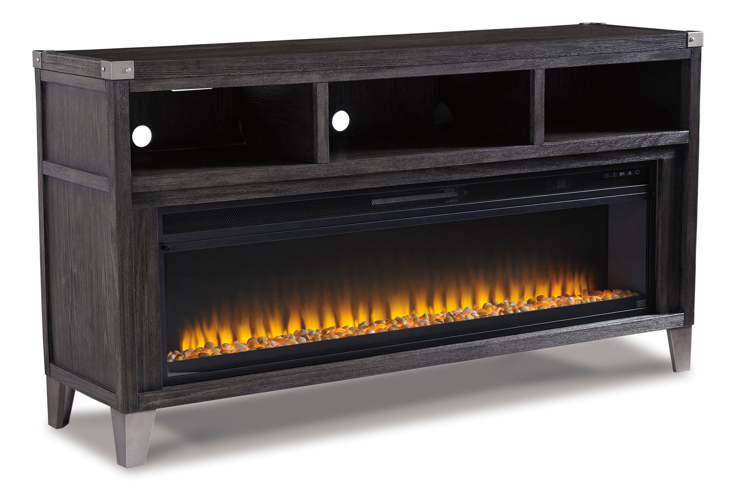 Todoe LG TV Stand With Fireplace Option