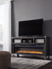 Todoe LG TV Stand With Fireplace Option