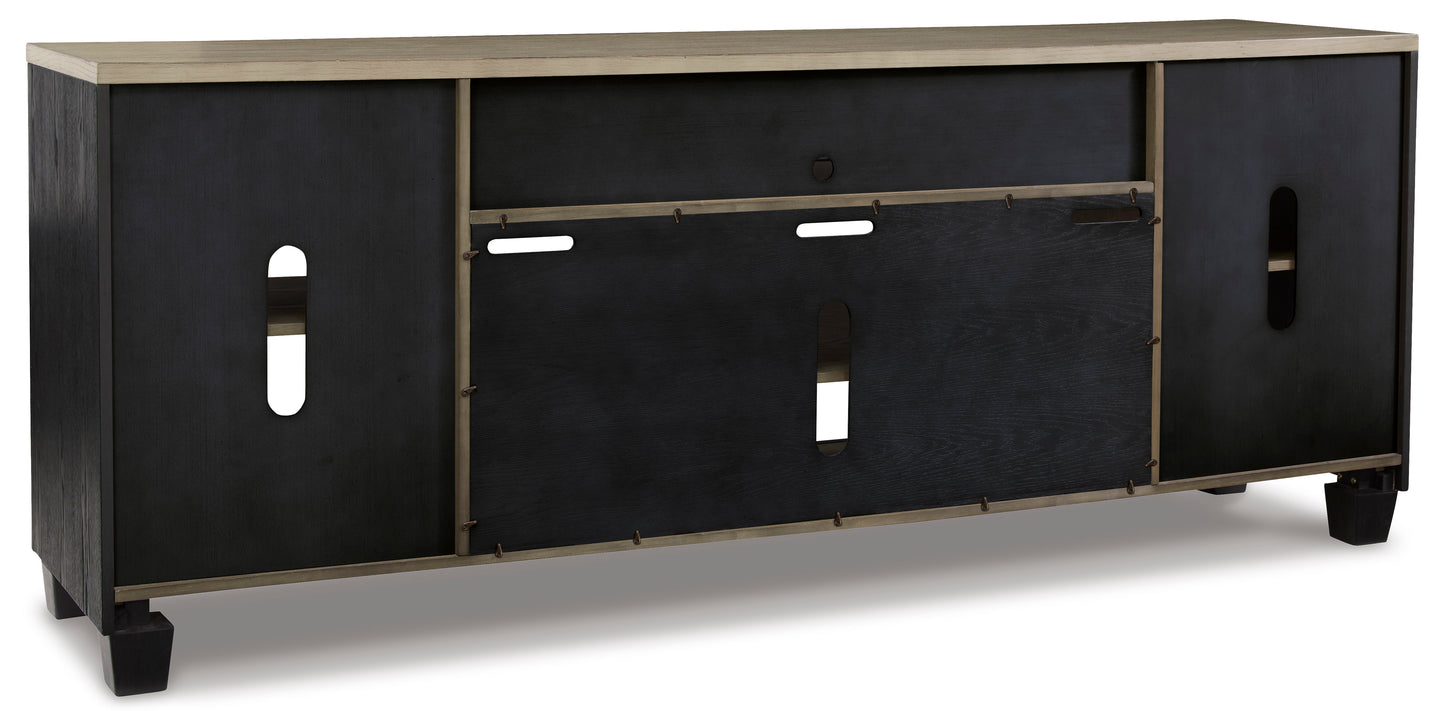 Foyland XL TV Stand With Fireplace Option