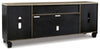 Foyland XL TV Stand With Fireplace Option