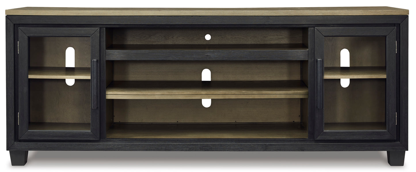 Foyland XL TV Stand With Fireplace Option