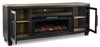 Foyland XL TV Stand With Fireplace Option